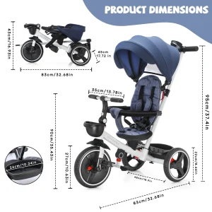 Folding Baby Tricycle